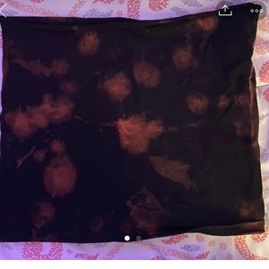 Acid Wash Tye Dye Tube Top